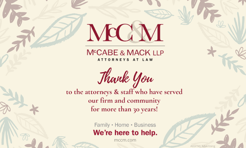 Thank you to long-serving attorneys and staff