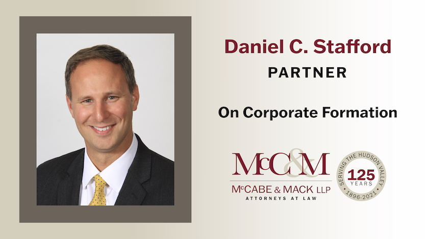 Daniel C. Stafford on Corporate Formation